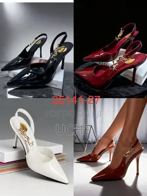 Women's Elegant Pointed-Toe Slingback High Heel Pumps