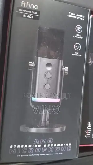 Fifine Ampligame Am8 Dynamic Streaming Microphone