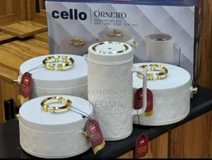 4 Set Food Warmer to Keeps Food Hot for Up to 12 Hours