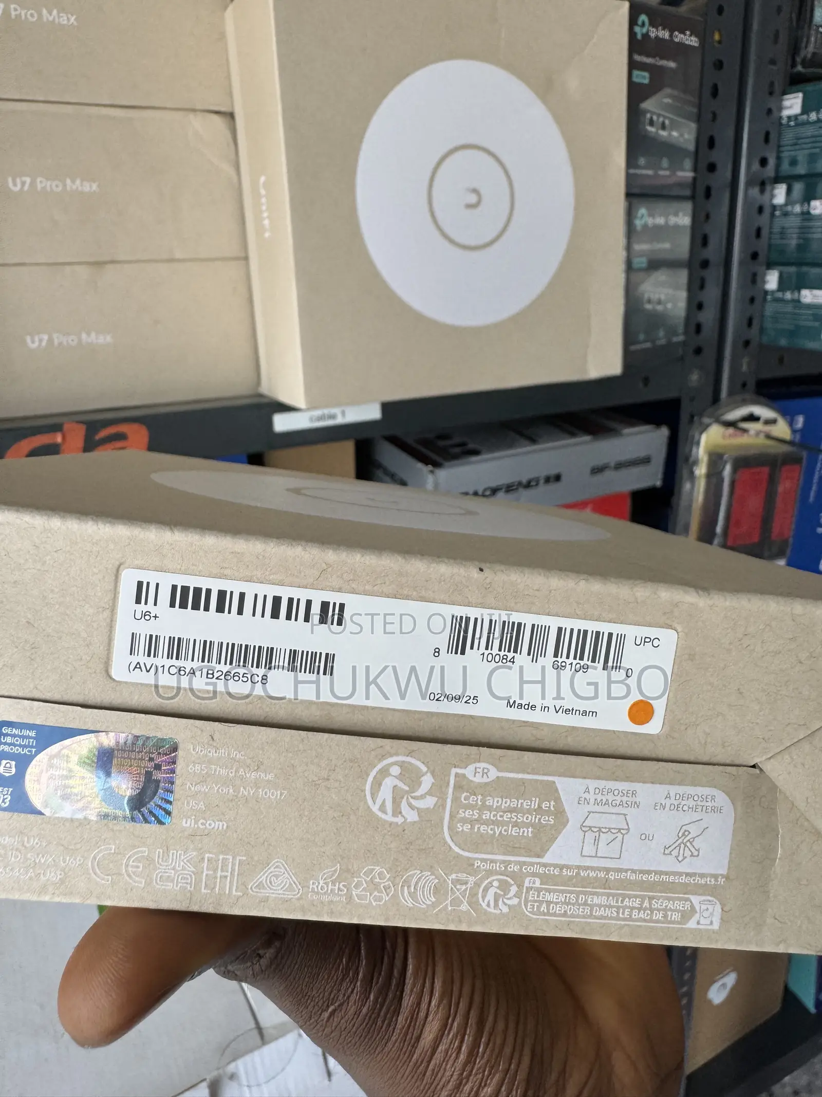 Ubiquity U6+ Access Point