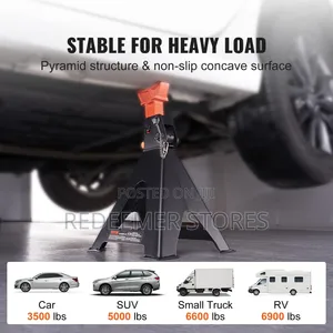 6-Ton Automotive Car Jack Stands,