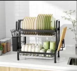 2 Layers Non Rusty Dish Rack