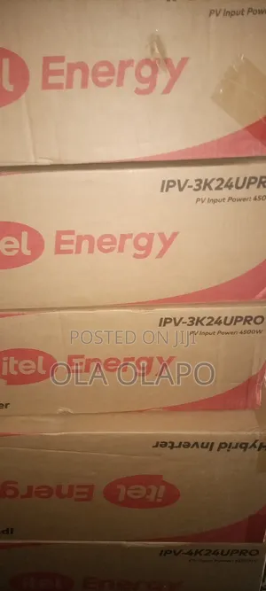 New Itel 3kVA / 3kW 24V Hybrid MPPT Solar Inverter