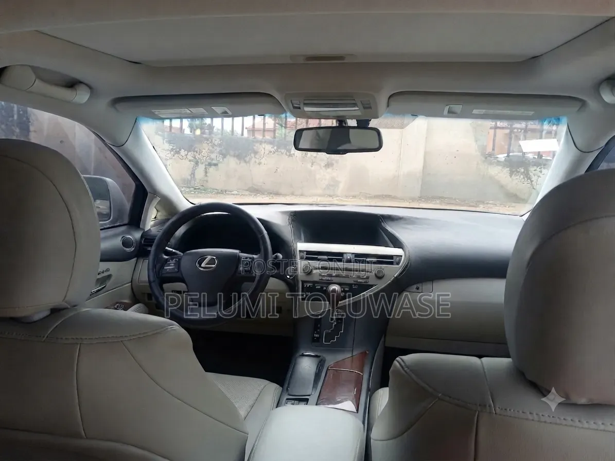 Lexus RX 2011 Silver