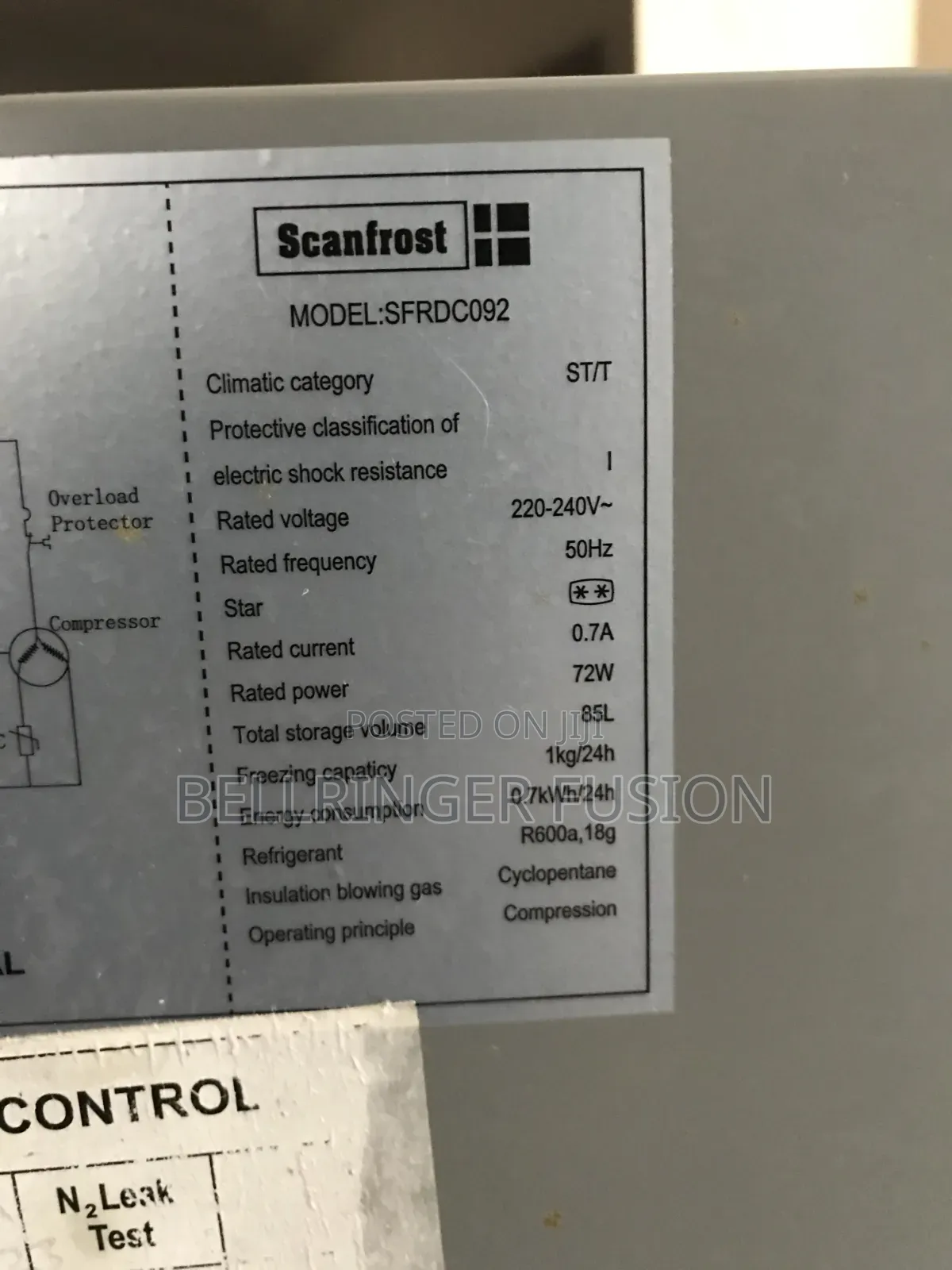 Scanfrost Refrigerator