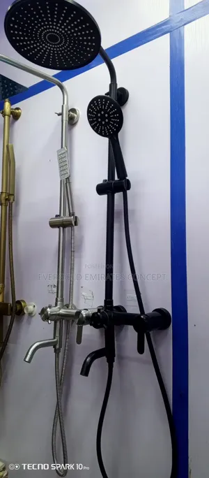 Black Mixer Shower Available