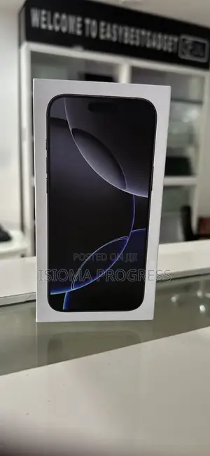 New Apple iPhone 16 Pro Max 256 GB Black