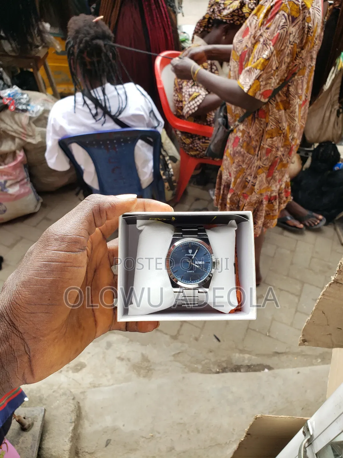 Series'1 Silver Poedagar Watch