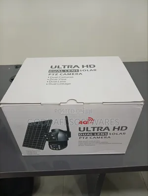 4G HD Dual Lens UBox Security Camera | Goddafi Stores