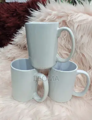 Comfortable Grip Handle Coated Mugs by 48pcs