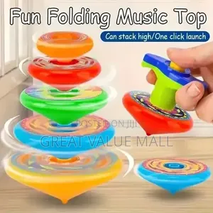 5pcs Colorful Spinning Multi-Layer Spinning Toy