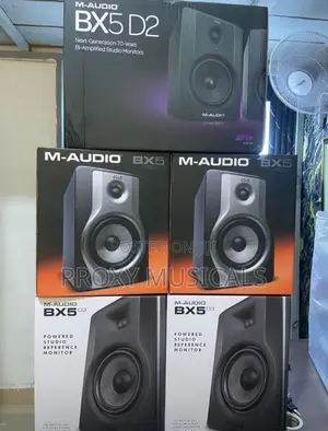 M-Audio BX5D3, BX5D2 BX5 Carbon Studio Monitor Speakers