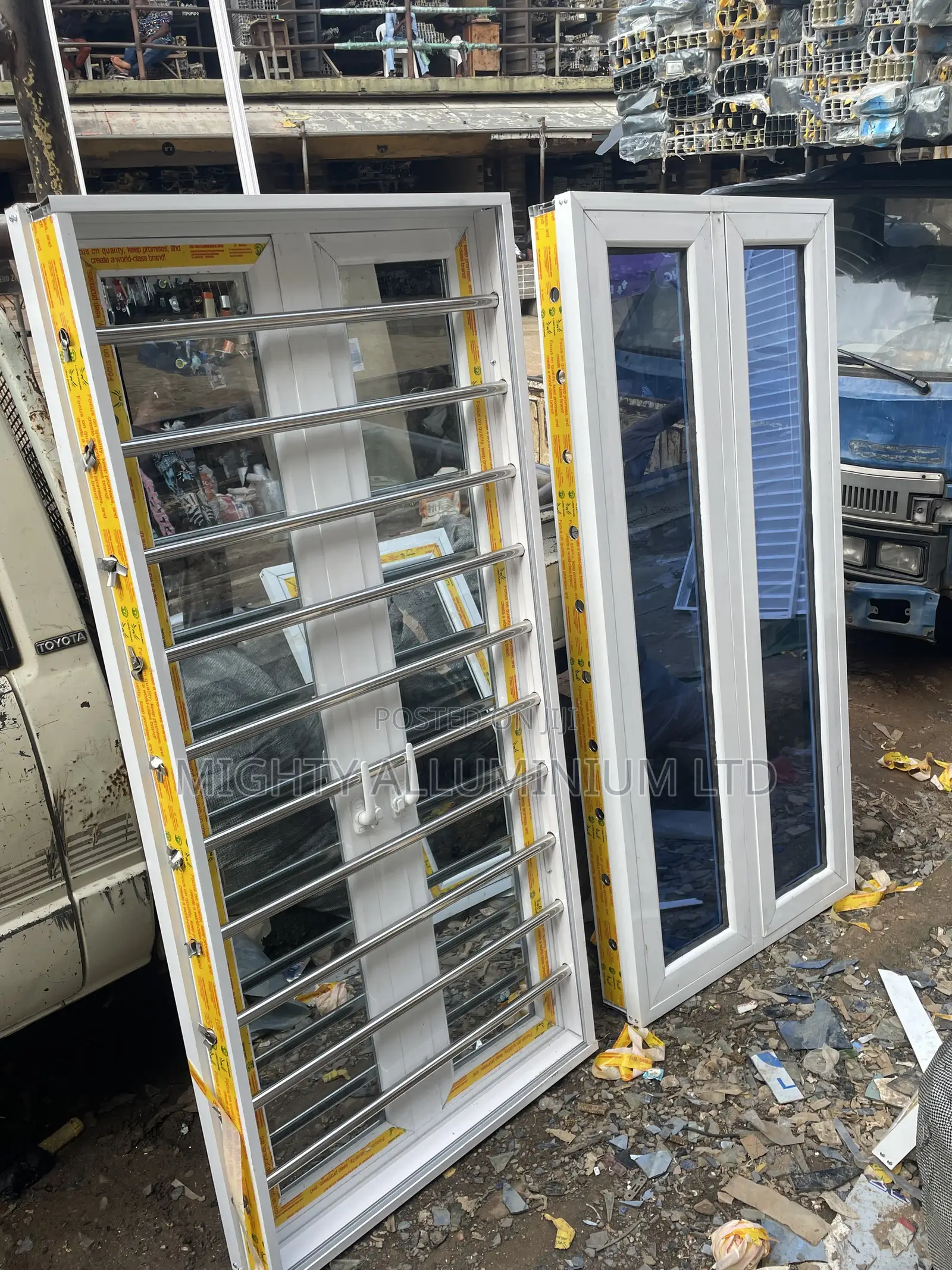 Casement Window With Buglary