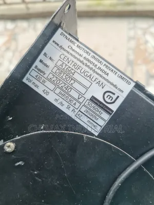 Single-Inlet Centrifugal Blower Fan