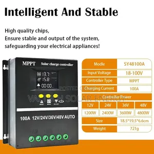 100A MPPT Solar Charge Controller