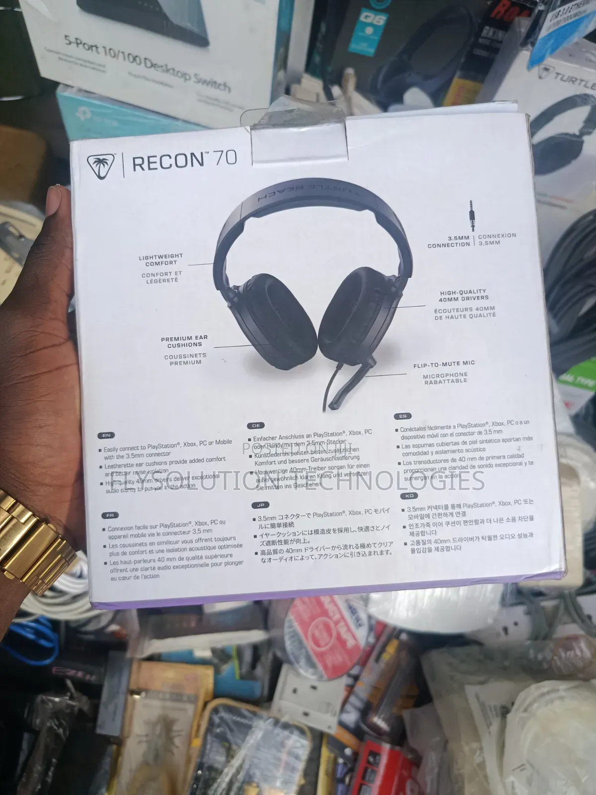 Turtle Beach Recon 70 Wired Multiplatform Gaming Headset
