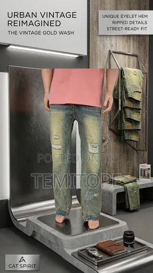 Men's Long Baggy Jean
