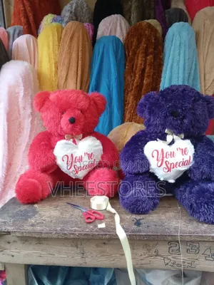 Cute Teddy Bear With Love Heart | Premium Soft Toy