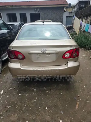 Toyota Corolla 2006 Gold
