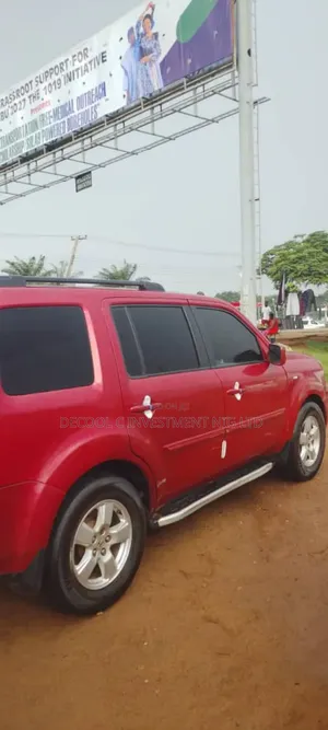Honda Pilot EX 4dr SUV 4WD (3.5L 6cyl 5A) 2010 Red