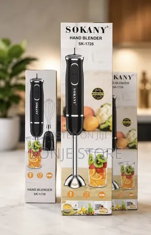 Sokany Hand Blender - Electric Hand Stick Blender