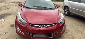 Hyundai Elantra Limited Sedan FWD (1.8L 4cyl 6A) 2016 Red
