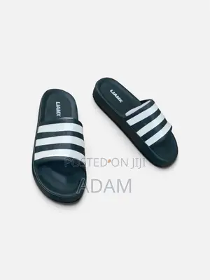 Brand New LIAMX 3-Stripe Slides - Unisex Comfort Slippers