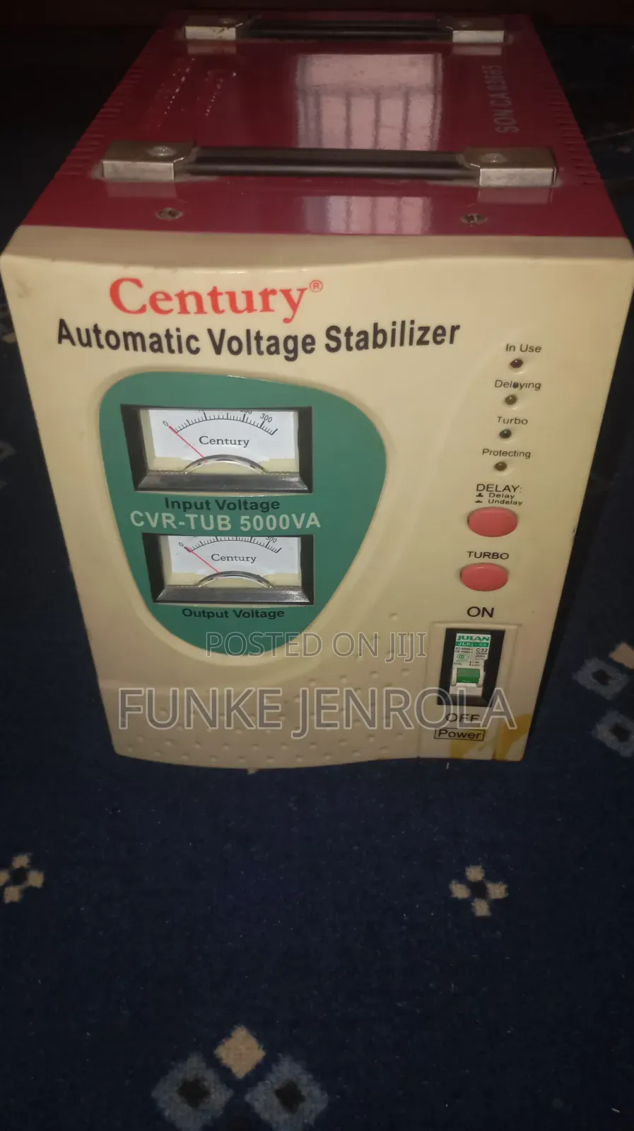 5000VA Century Stabilizer