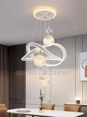 Modern 3 Ball LED Pendant Chandelier | 3-Colors | Living Room