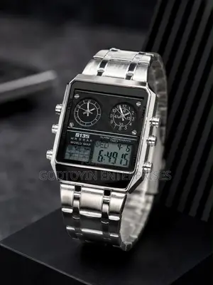 CURREN S135 Retro Digital-Analog Watch
