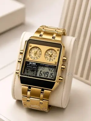 CURREN S135 Retro Digital-Analog Watch