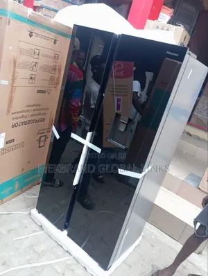 Hisense Side by Side Refrigerator 525L Black