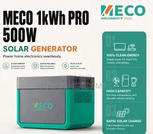 MECO 1kWh PRO 500W Solar Generator – Promo Offer!