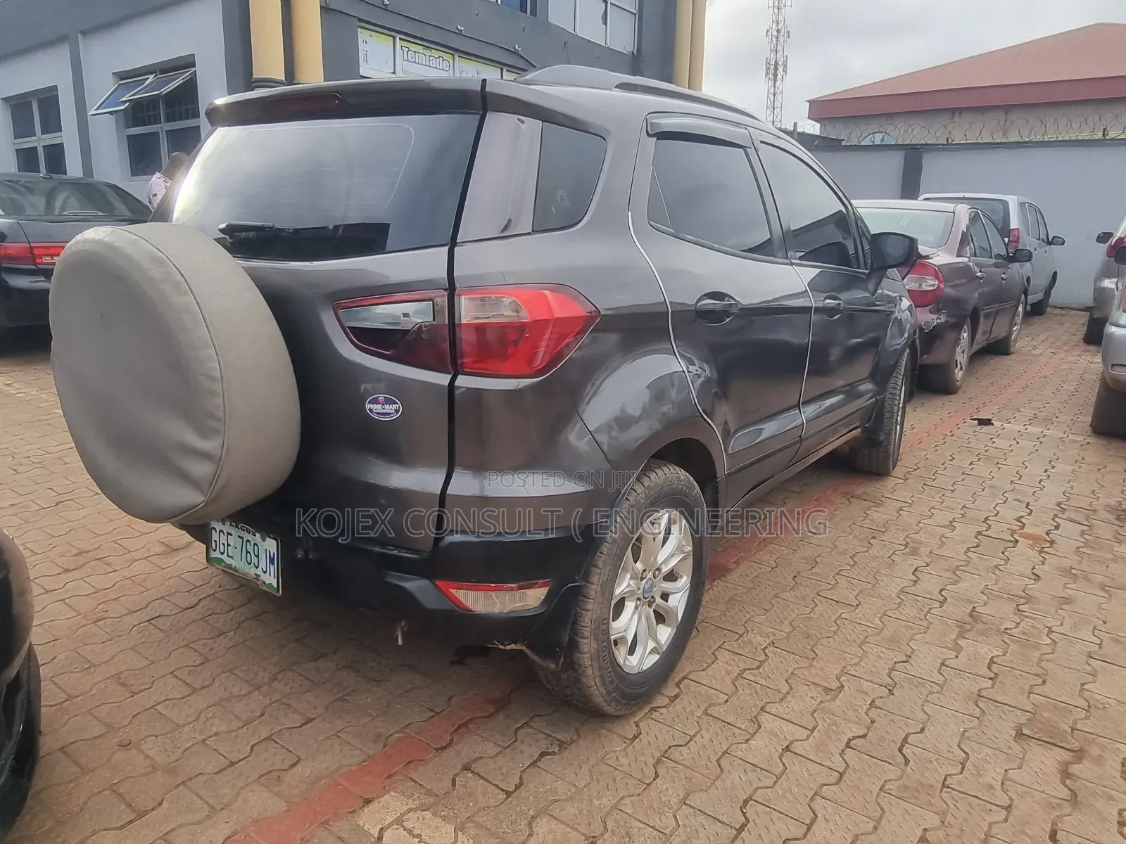 Ford Ecosport 2015 Gray