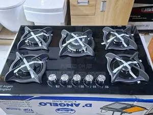 Brand New 5 Burner Inbuilt Table Gas
