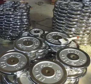 20kg Chrome Dumbbell Plate , 3000 Per Kg