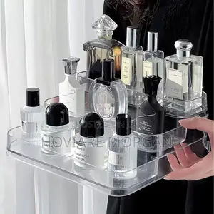 Transparent Acrylic Perfume Storage Organizer