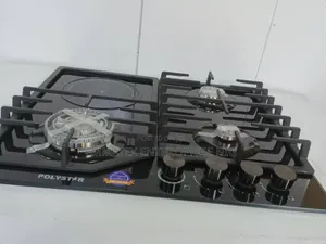Polystar Inbuilt 3 Gas 1 Electric Burner