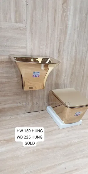 EG Gold Concealed With Wash Hand Basin