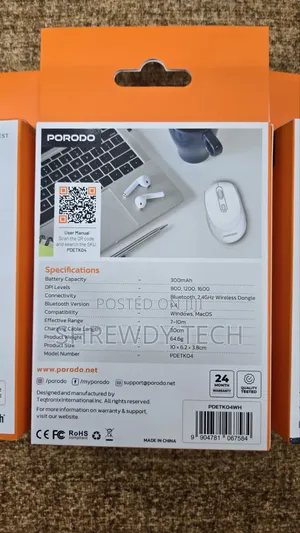 Porodo Wireless Mouse