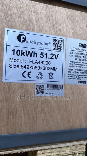 10Kwh Felicity Lithium Battery 48v