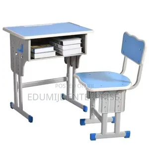 Children's Adjustable Reading Table With Chair