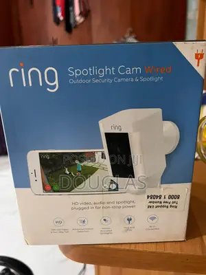 Brand New Ring Spotlight Cam Wired (Outdoor Camera)