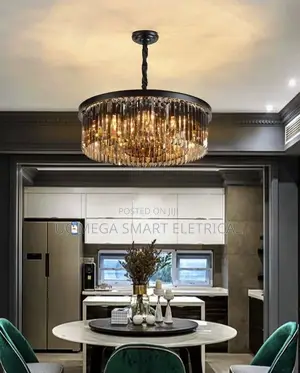Light Luxury Crystal Chandelier Modern Designer Luxurious Ceiling LED
