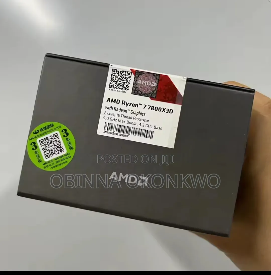 AMD Ryzen 7 7800X3D Processor