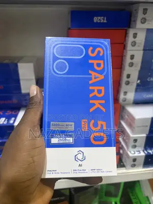 New Tecno Camon 50 Pro 256 GB Black