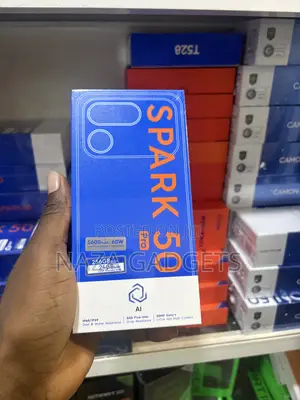New Tecno Camon 50 Pro 256 GB Black