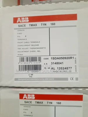 4p 160A ABB Tmax McCb Breaker