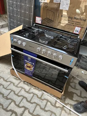 Maxi 60by90 4in2 Gas-Cooker With Oven Automatic
