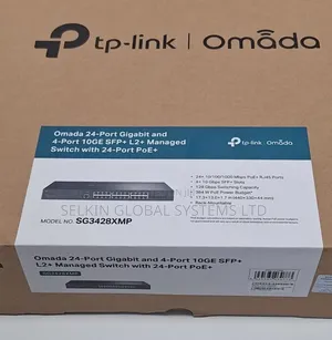 Tp Link 24 Port Gigabit Managed Poe Switch With SFP Ports SG3428